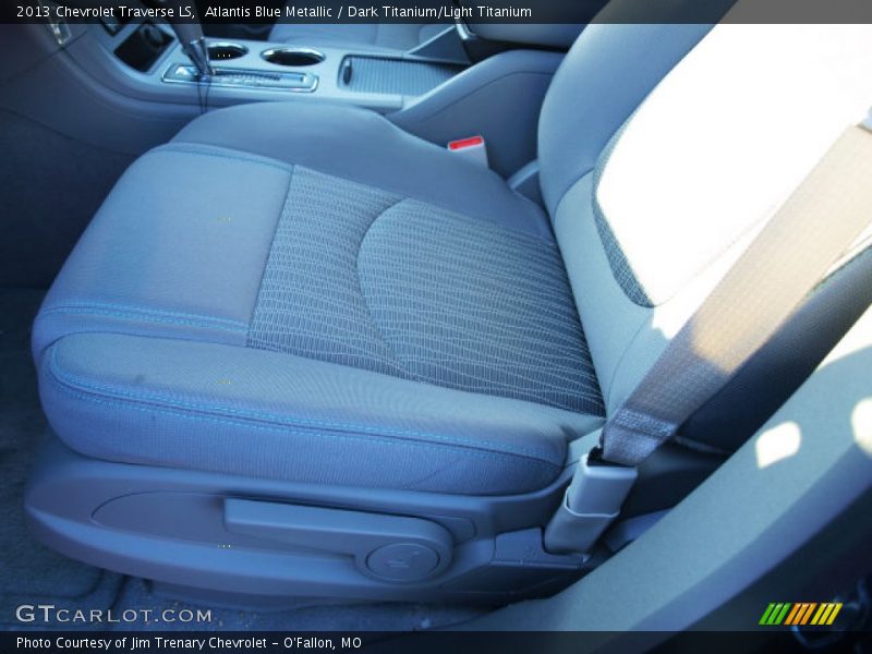 Atlantis Blue Metallic / Dark Titanium/Light Titanium 2013 Chevrolet Traverse LS