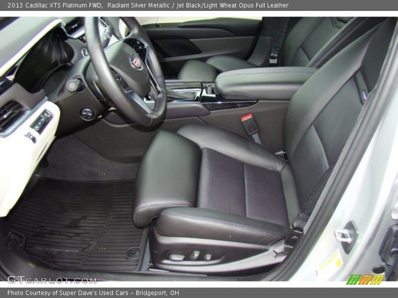 Radiant Silver Metallic / Jet Black/Light Wheat Opus Full Leather 2013 Cadillac XTS Platinum FWD