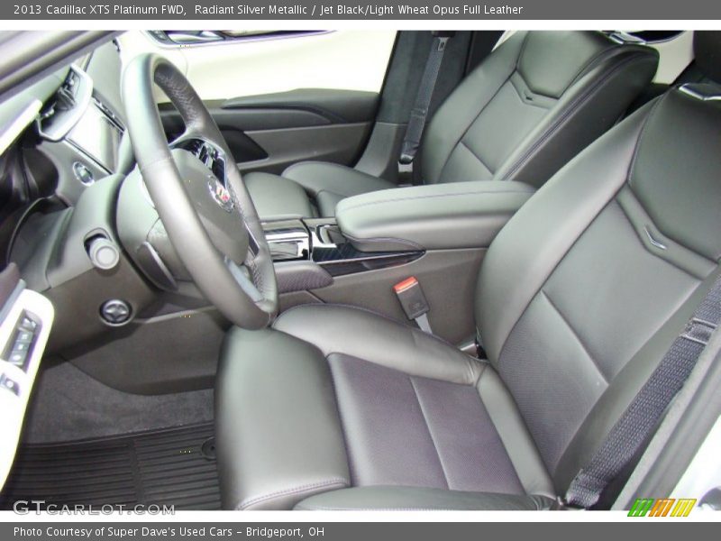 Radiant Silver Metallic / Jet Black/Light Wheat Opus Full Leather 2013 Cadillac XTS Platinum FWD