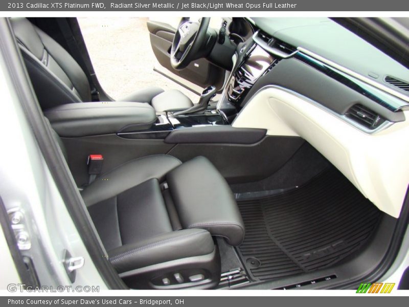 Radiant Silver Metallic / Jet Black/Light Wheat Opus Full Leather 2013 Cadillac XTS Platinum FWD