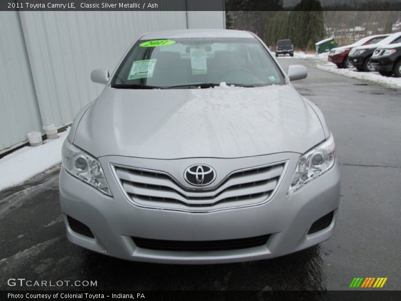 Classic Silver Metallic / Ash 2011 Toyota Camry LE