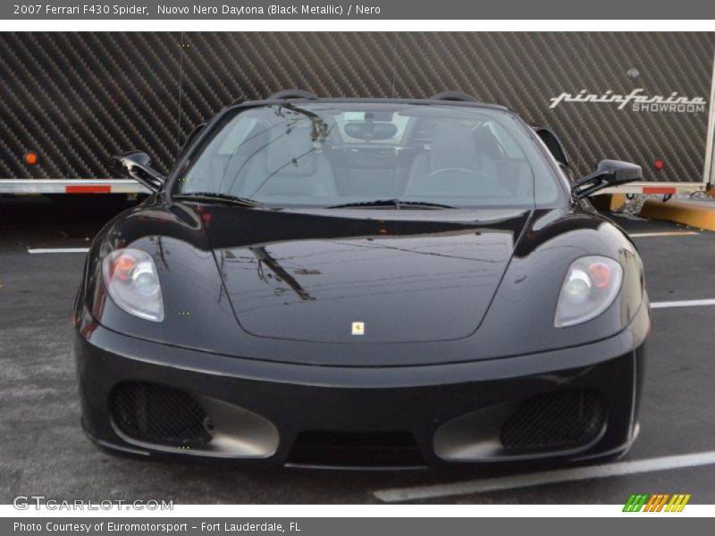 Nuovo Nero Daytona (Black Metallic) / Nero 2007 Ferrari F430 Spider