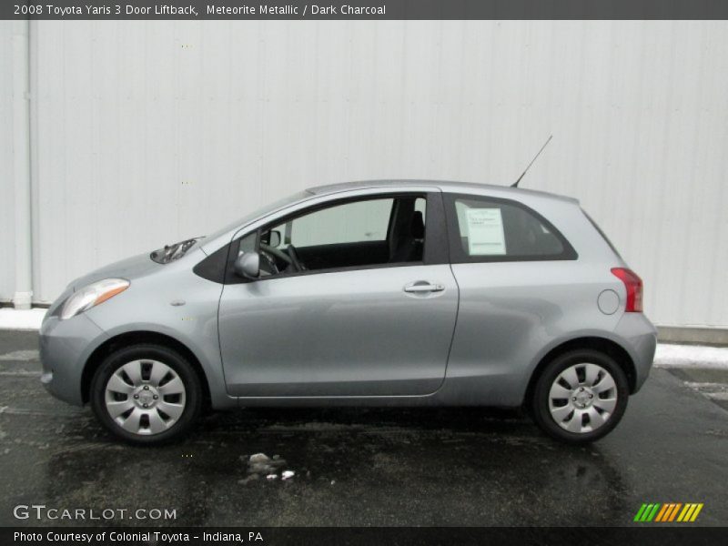 Meteorite Metallic / Dark Charcoal 2008 Toyota Yaris 3 Door Liftback