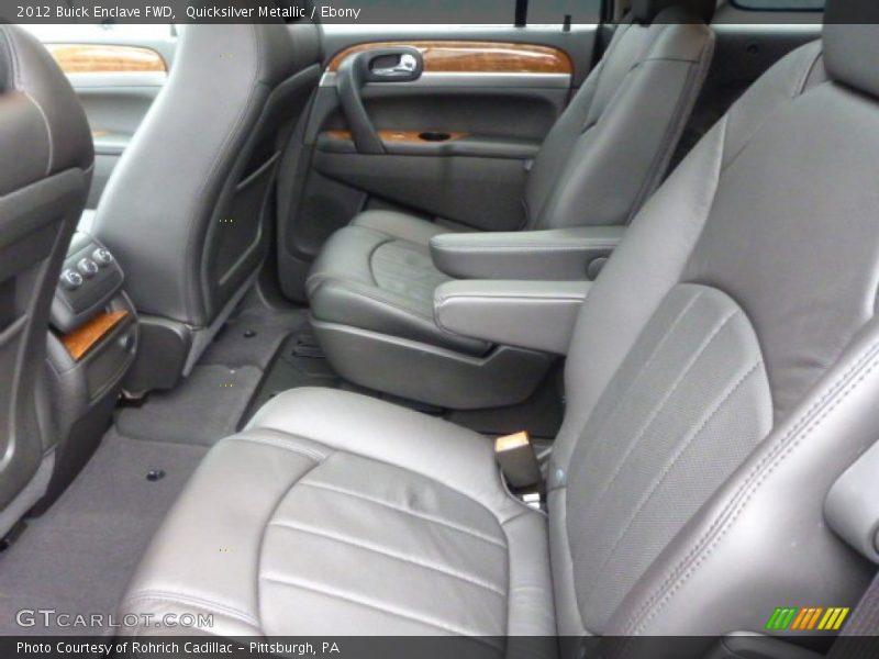 Quicksilver Metallic / Ebony 2012 Buick Enclave FWD