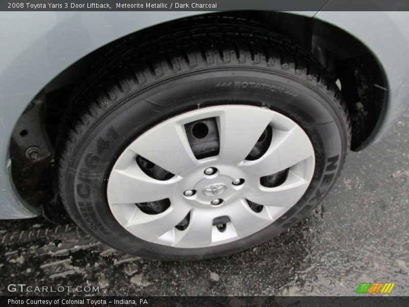 Meteorite Metallic / Dark Charcoal 2008 Toyota Yaris 3 Door Liftback