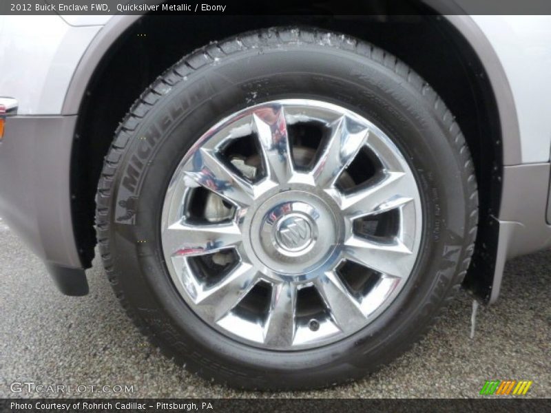 Quicksilver Metallic / Ebony 2012 Buick Enclave FWD