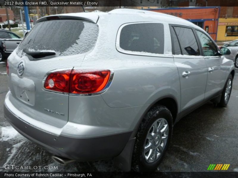 Quicksilver Metallic / Ebony 2012 Buick Enclave FWD