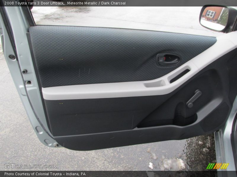 Meteorite Metallic / Dark Charcoal 2008 Toyota Yaris 3 Door Liftback
