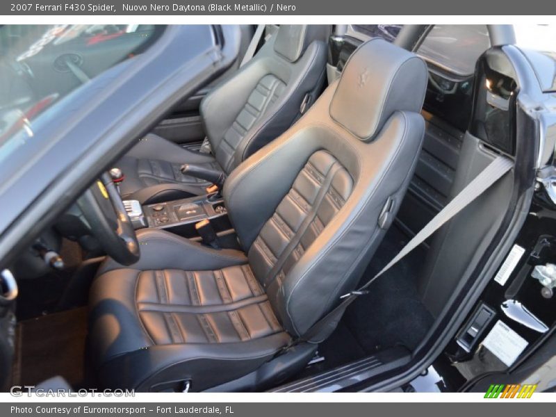 Nuovo Nero Daytona (Black Metallic) / Nero 2007 Ferrari F430 Spider