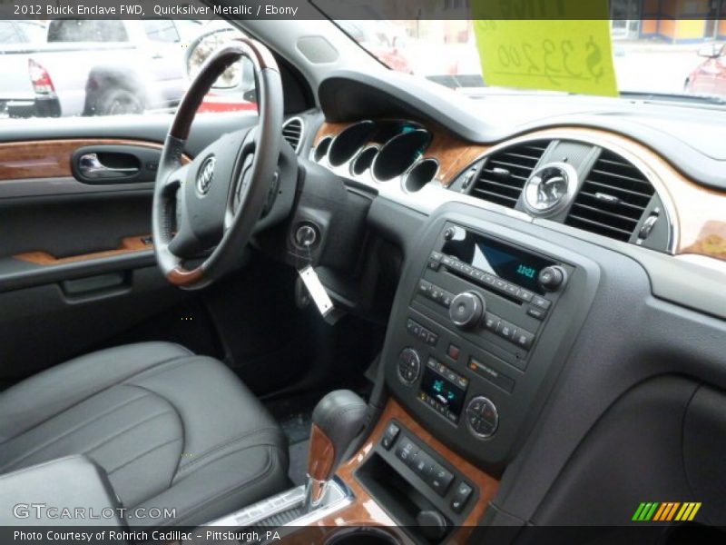 Quicksilver Metallic / Ebony 2012 Buick Enclave FWD
