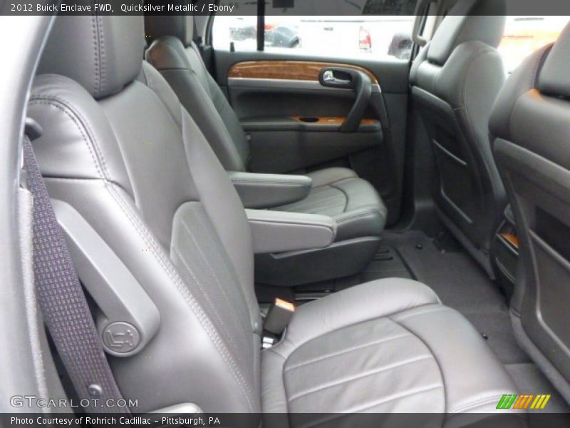 Quicksilver Metallic / Ebony 2012 Buick Enclave FWD