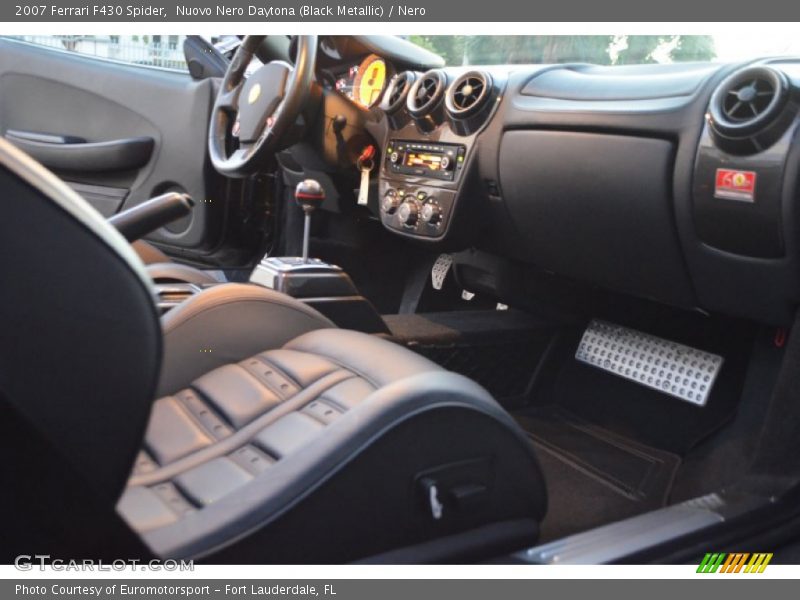 Nuovo Nero Daytona (Black Metallic) / Nero 2007 Ferrari F430 Spider