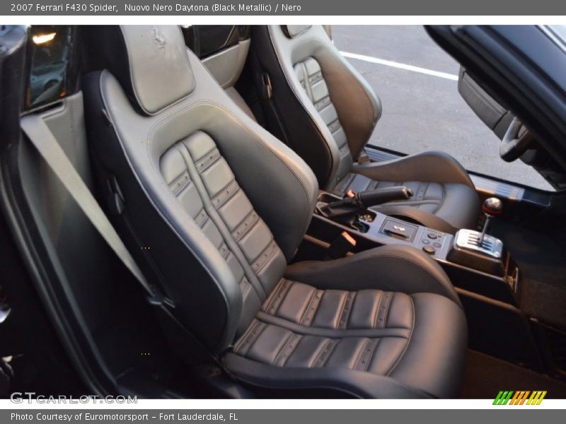 Nuovo Nero Daytona (Black Metallic) / Nero 2007 Ferrari F430 Spider