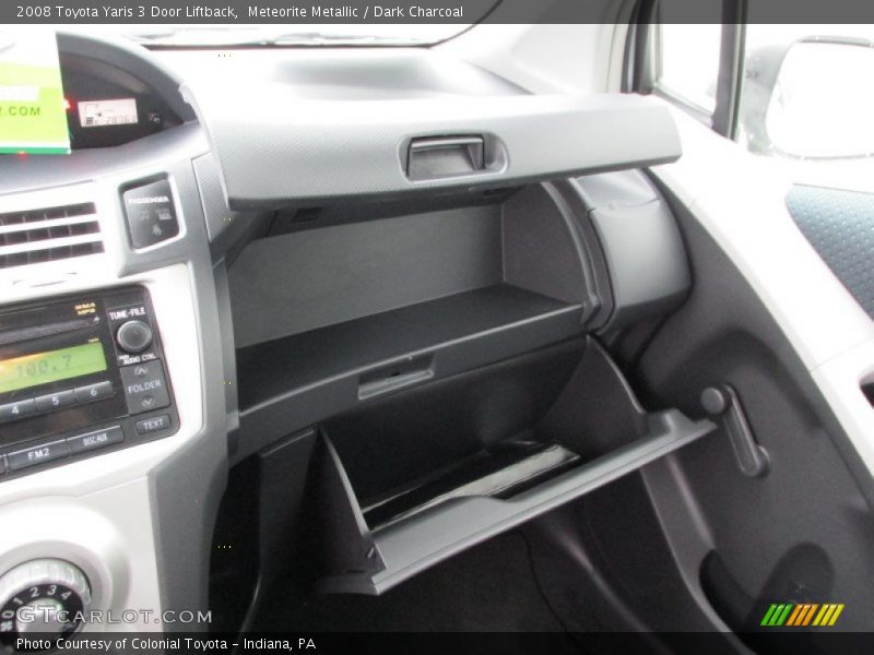 Meteorite Metallic / Dark Charcoal 2008 Toyota Yaris 3 Door Liftback
