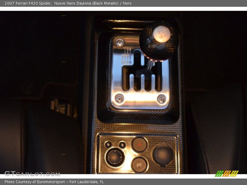 Nuovo Nero Daytona (Black Metallic) / Nero 2007 Ferrari F430 Spider