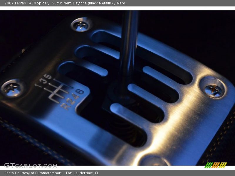 Nuovo Nero Daytona (Black Metallic) / Nero 2007 Ferrari F430 Spider