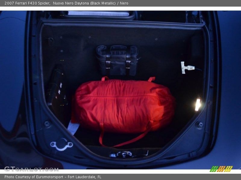 Nuovo Nero Daytona (Black Metallic) / Nero 2007 Ferrari F430 Spider