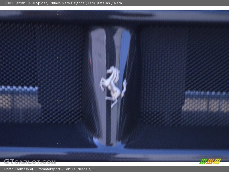 Nuovo Nero Daytona (Black Metallic) / Nero 2007 Ferrari F430 Spider
