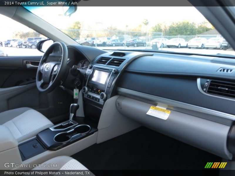 Super White / Ash 2014 Toyota Camry LE