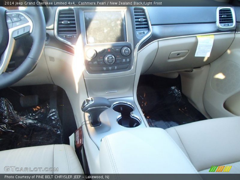 Cashmere Pearl / New Zealand Black/Light Frost 2014 Jeep Grand Cherokee Limited 4x4
