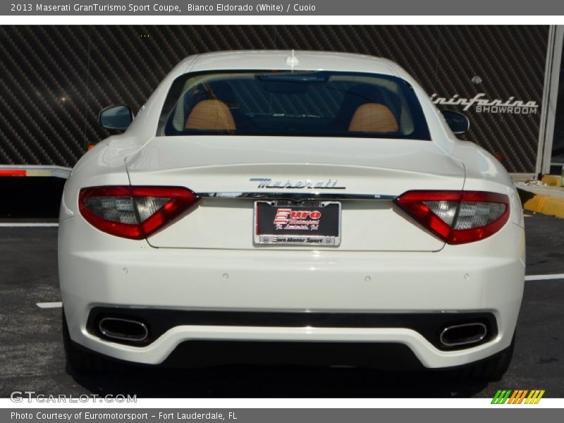 Bianco Eldorado (White) / Cuoio 2013 Maserati GranTurismo Sport Coupe