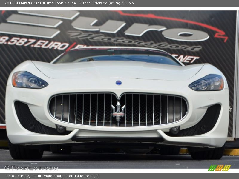 Bianco Eldorado (White) / Cuoio 2013 Maserati GranTurismo Sport Coupe