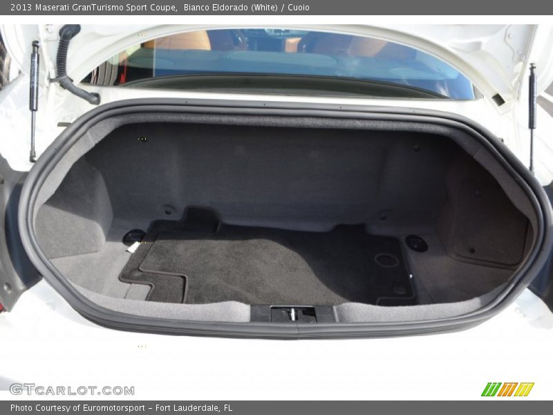 Bianco Eldorado (White) / Cuoio 2013 Maserati GranTurismo Sport Coupe