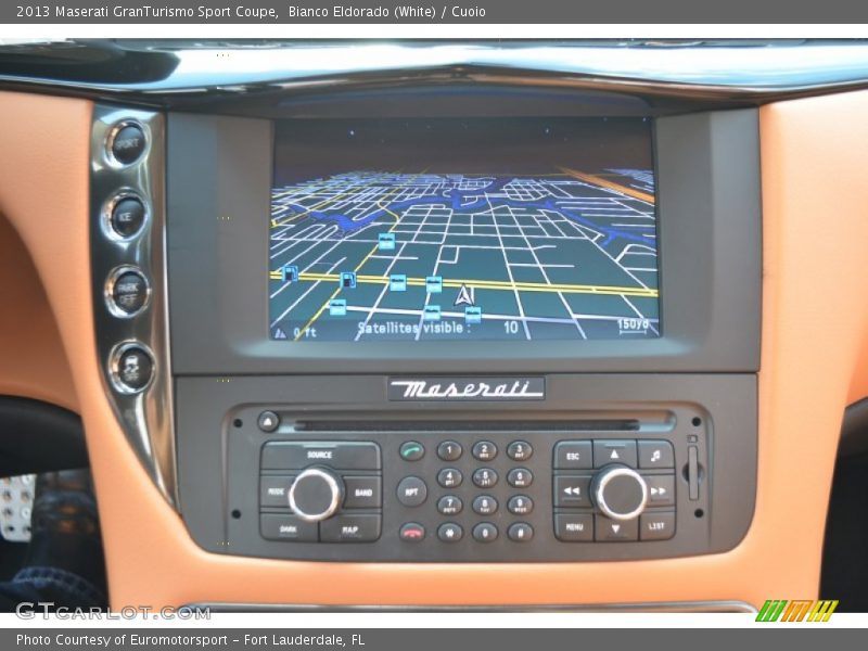Bianco Eldorado (White) / Cuoio 2013 Maserati GranTurismo Sport Coupe
