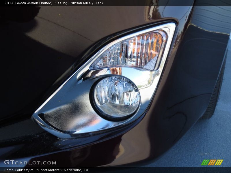 Sizzling Crimson Mica / Black 2014 Toyota Avalon Limited