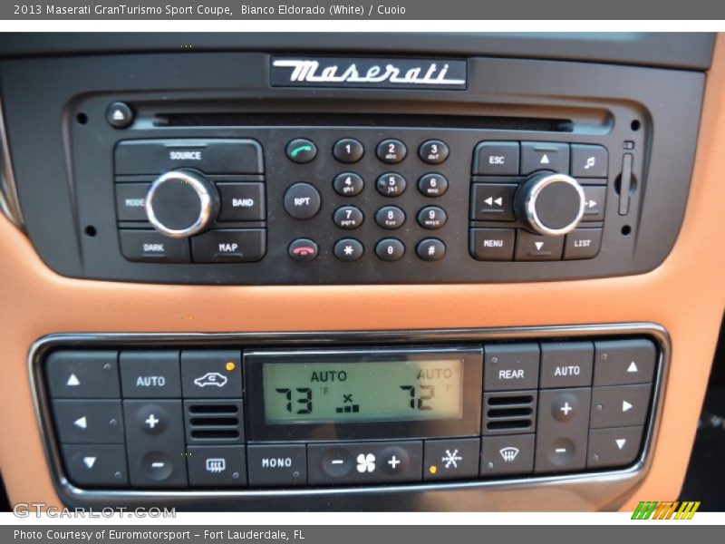 Bianco Eldorado (White) / Cuoio 2013 Maserati GranTurismo Sport Coupe