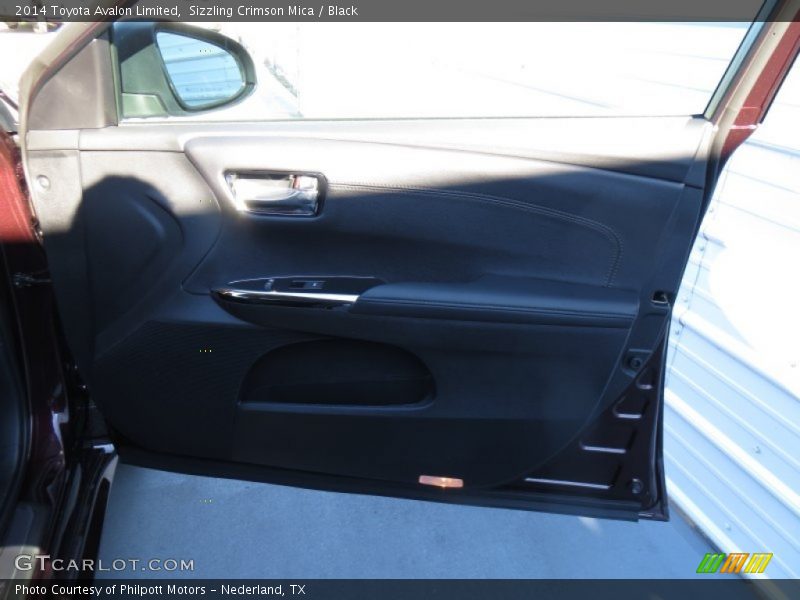 Sizzling Crimson Mica / Black 2014 Toyota Avalon Limited