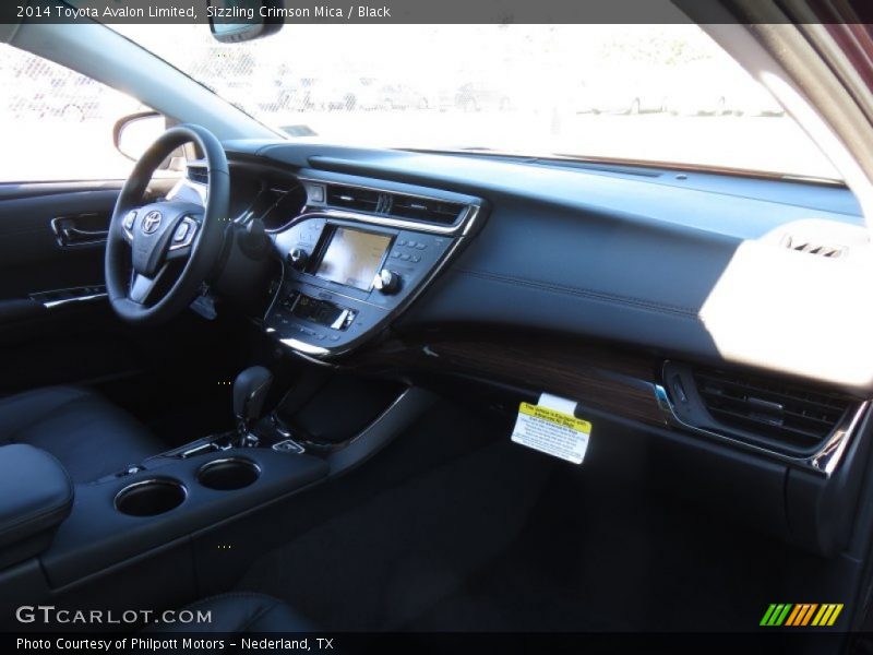Sizzling Crimson Mica / Black 2014 Toyota Avalon Limited