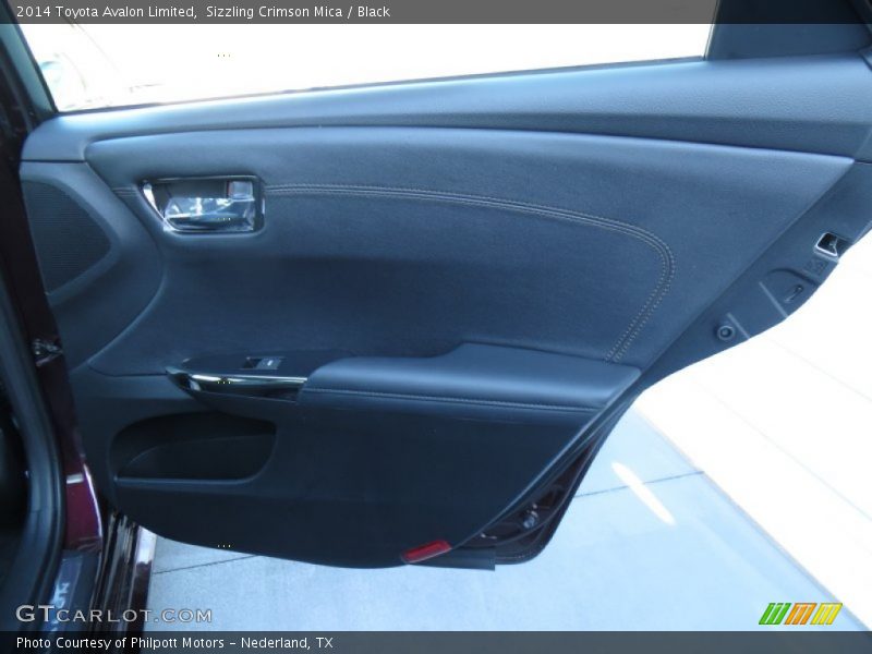 Sizzling Crimson Mica / Black 2014 Toyota Avalon Limited