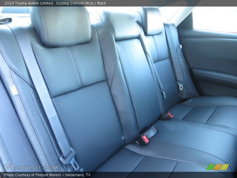 Sizzling Crimson Mica / Black 2014 Toyota Avalon Limited