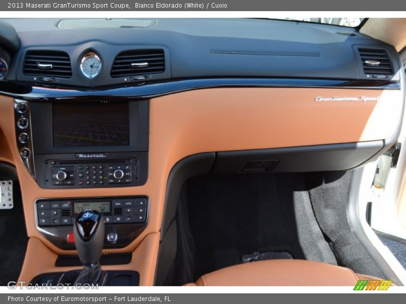 Bianco Eldorado (White) / Cuoio 2013 Maserati GranTurismo Sport Coupe