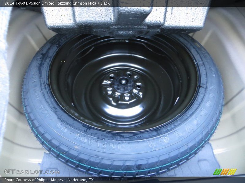 Sizzling Crimson Mica / Black 2014 Toyota Avalon Limited