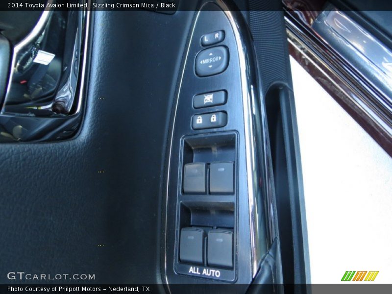 Sizzling Crimson Mica / Black 2014 Toyota Avalon Limited