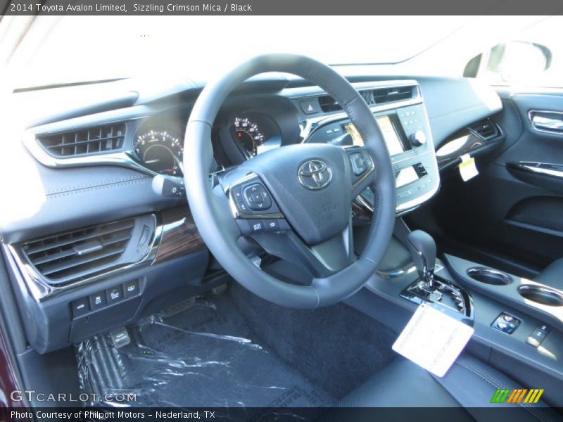 Sizzling Crimson Mica / Black 2014 Toyota Avalon Limited