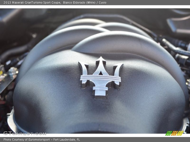 Bianco Eldorado (White) / Cuoio 2013 Maserati GranTurismo Sport Coupe