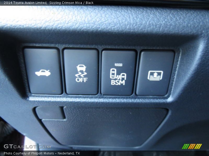 Sizzling Crimson Mica / Black 2014 Toyota Avalon Limited