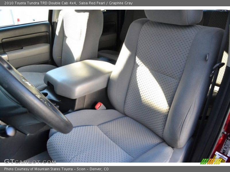 Salsa Red Pearl / Graphite Gray 2010 Toyota Tundra TRD Double Cab 4x4