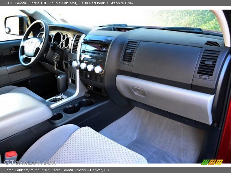 Salsa Red Pearl / Graphite Gray 2010 Toyota Tundra TRD Double Cab 4x4