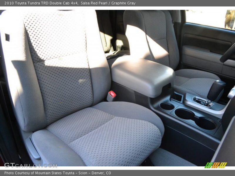 Salsa Red Pearl / Graphite Gray 2010 Toyota Tundra TRD Double Cab 4x4