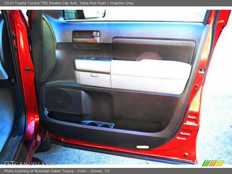 Salsa Red Pearl / Graphite Gray 2010 Toyota Tundra TRD Double Cab 4x4