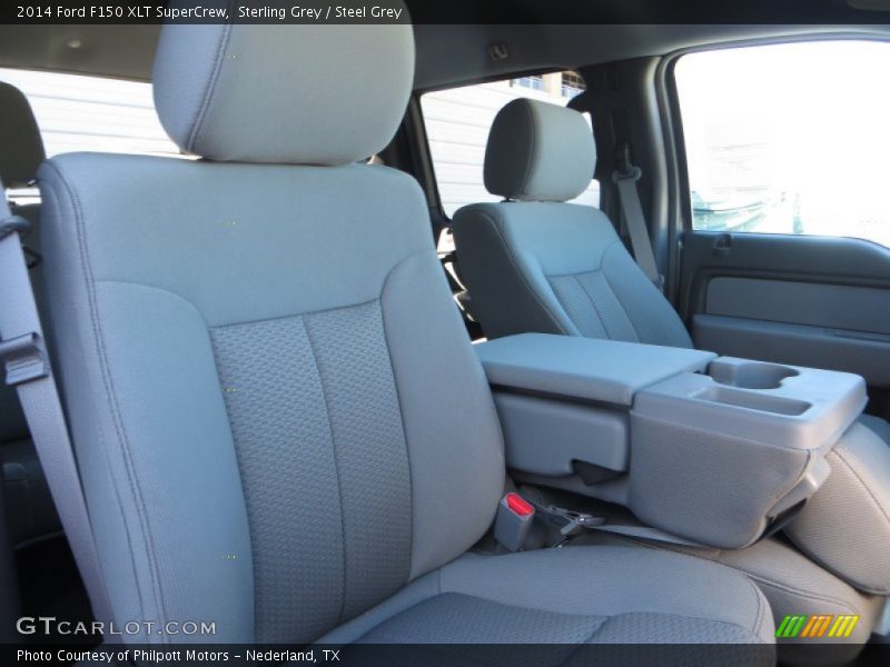 Sterling Grey / Steel Grey 2014 Ford F150 XLT SuperCrew