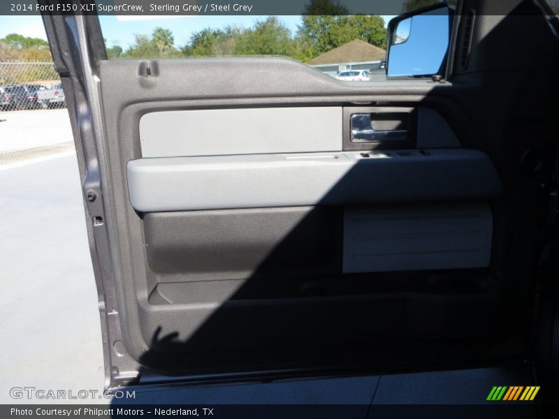 Sterling Grey / Steel Grey 2014 Ford F150 XLT SuperCrew