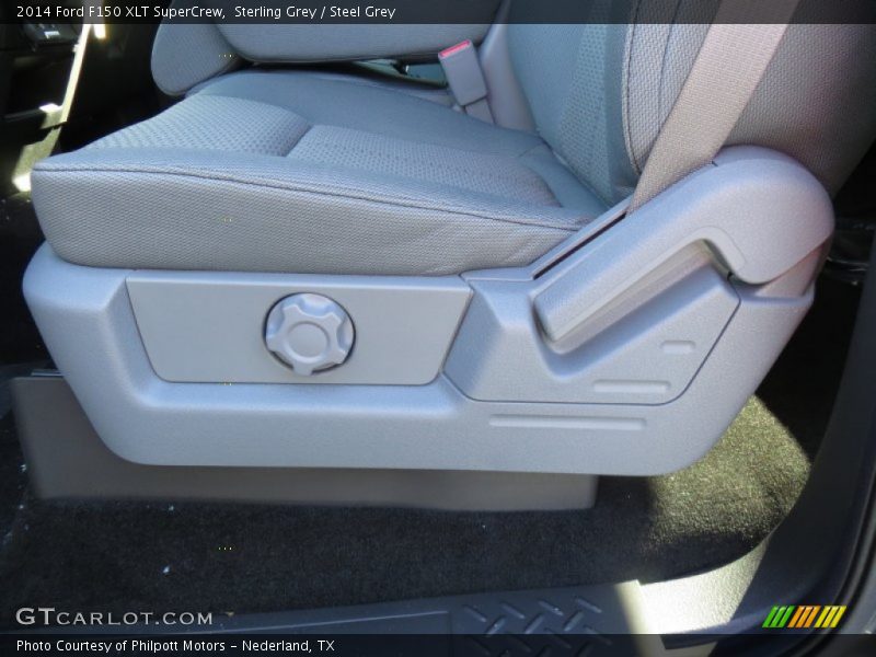 Sterling Grey / Steel Grey 2014 Ford F150 XLT SuperCrew