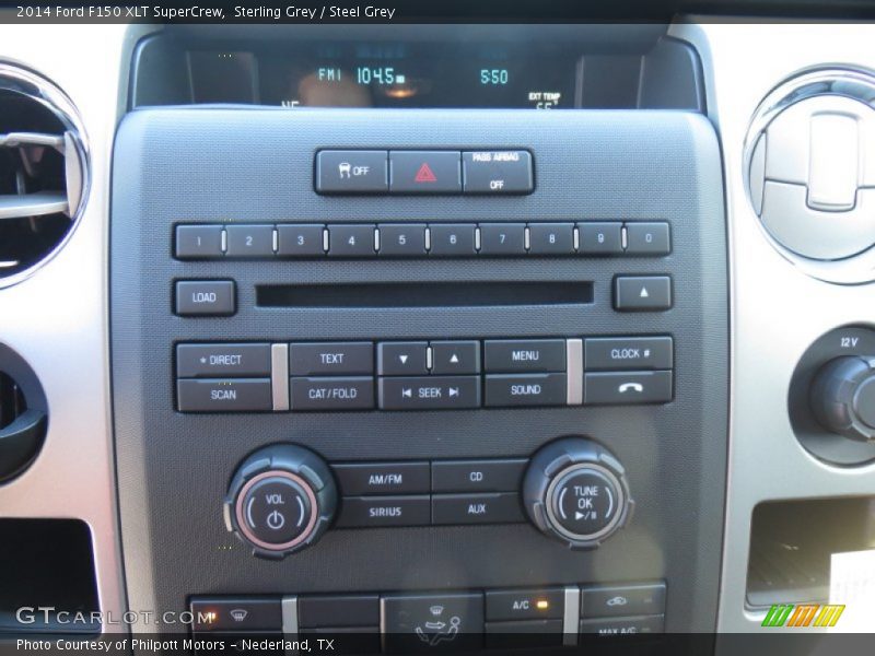 Sterling Grey / Steel Grey 2014 Ford F150 XLT SuperCrew