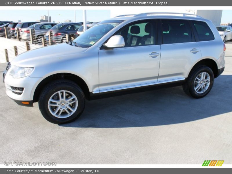 Reflex Silver Metallic / Latte Macchiatto/St. Tropez 2010 Volkswagen Touareg VR6 FSI 4XMotion