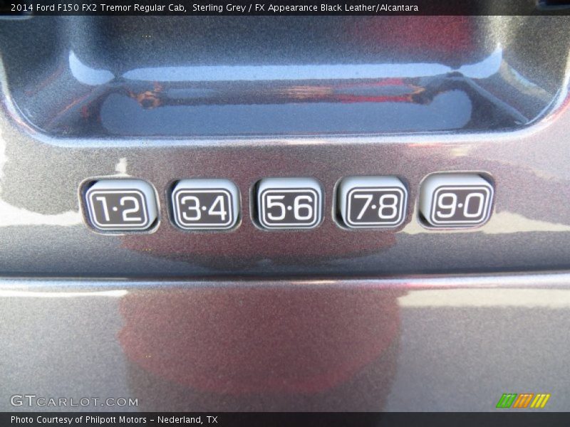 Sterling Grey / FX Appearance Black Leather/Alcantara 2014 Ford F150 FX2 Tremor Regular Cab